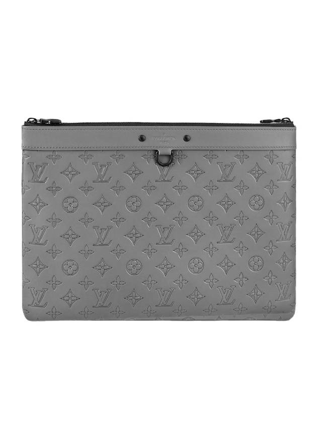 Pochette Discovery Clutch Bag Grey - LOUIS VUITTON - BALAAN 1