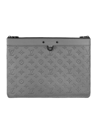 Pochette Discovery Clutch Bag Grey - LOUIS VUITTON - BALAAN 1