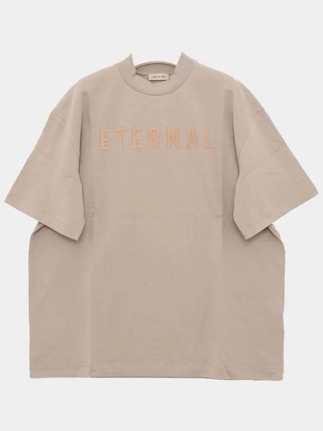 Eternal Cotton Short Sleeve T-Shirt Beige - FEAR OF GOD - BALAAN 4