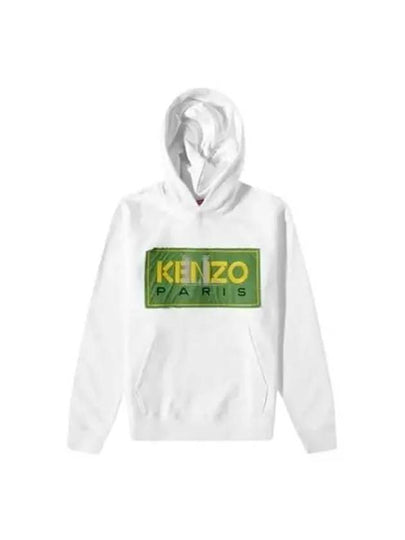 Paris Classic Popover Cotton Hoodie White - KENZO - BALAAN 2