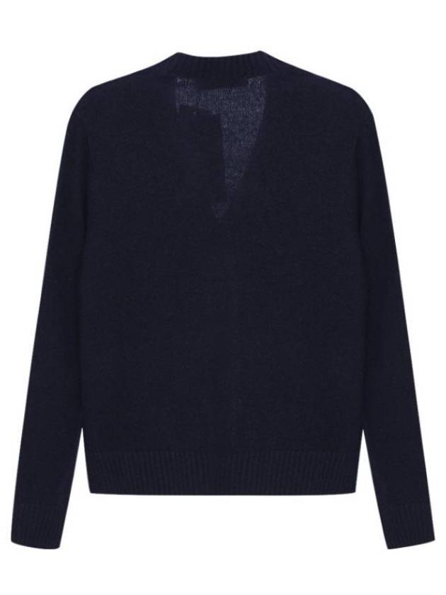 Baby Fox Patch Boxy Cardigan Navy - MAISON KITSUNE - BALAAN 3