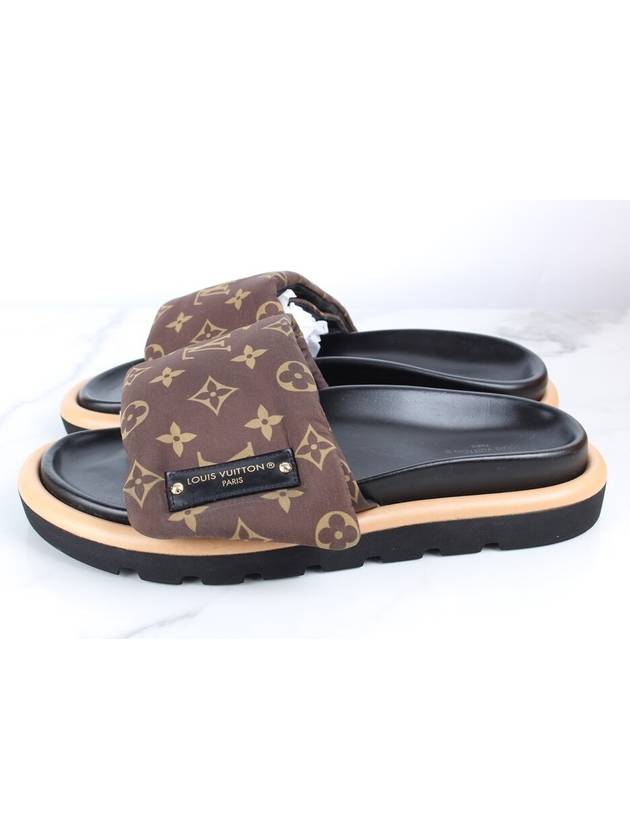 Full Pillow Flat Comfort Mule Slippers 39 260 - LOUIS VUITTON - BALAAN 5