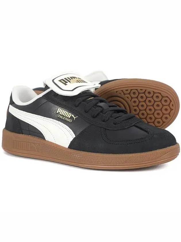 Palermo Premium Low-Top Sneakers Black - PUMA - BALAAN 3