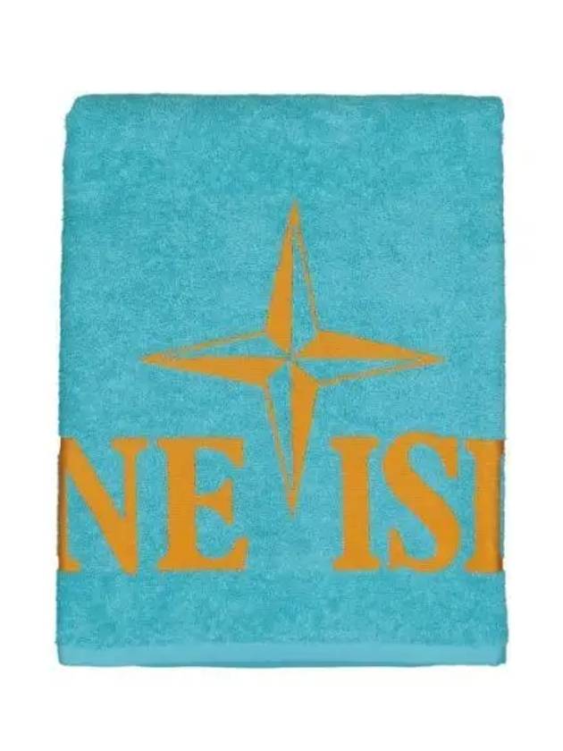 logo beach towel - STONE ISLAND - BALAAN 2