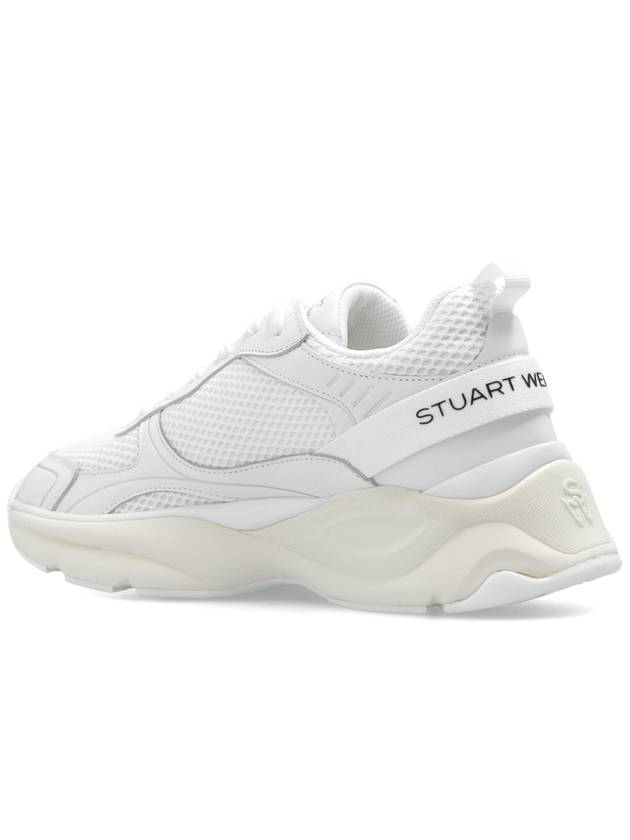 Stuart Weitzman ‘Trainer’ Sneakers, Women's, White - STUART WEITZMAN - BALAAN 5