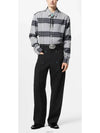 1AFXSV Long Sleeved Cotton Flannel Shirt - LOUIS VUITTON - BALAAN 4
