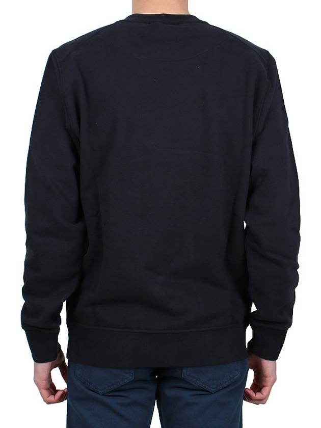 Men's Industrial One Print Sweatshirt Black - STONE ISLAND - BALAAN 5