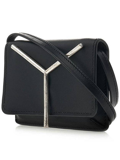 Y Project Y logo men’s cross bag WBAG16S23S27 BLACK SILVER - Y/PROJECT - BALAAN 2