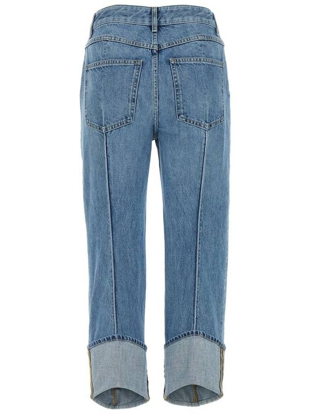 Denim Straight Pants 785335V42W0 4715 Blue - BOTTEGA VENETA - BALAAN 3