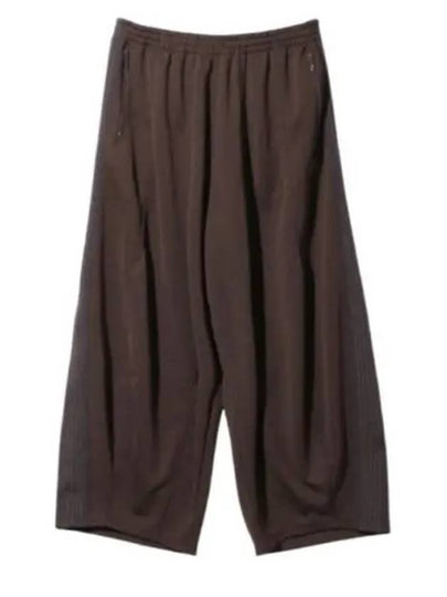 H.D Poly Smooth Track Wide Pants Dark Brown - NEEDLES - BALAAN 2