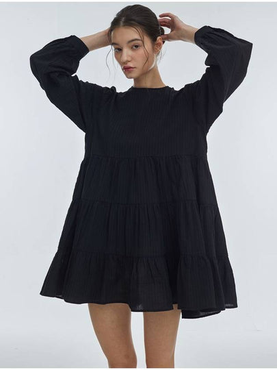 CanCan Long Sleeve One Piece Black - MANAVIS7 - BALAAN 2