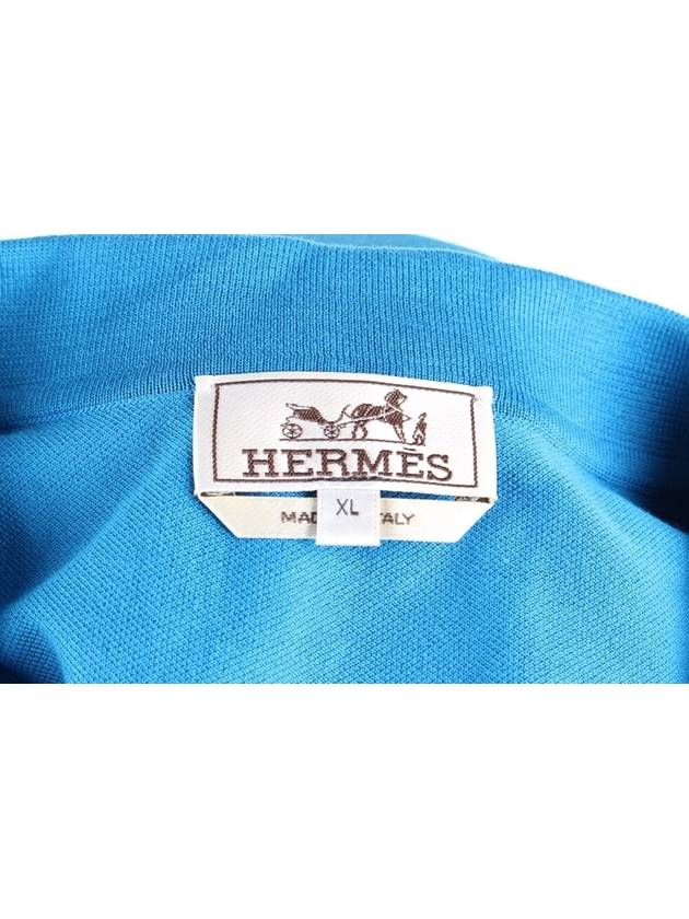 H logo pocket PK short sleeve t shirt XL - HERMES - BALAAN 7