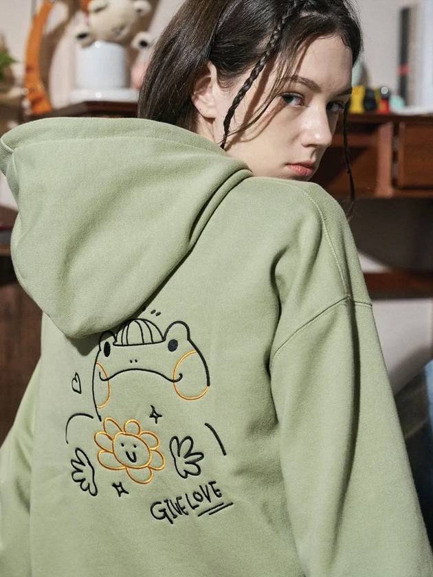 Croak Pop Hoodie Khaki - CPGN STUDIO - BALAAN 3