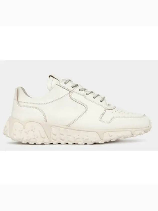 Vinci X Leather Low Top Sneakers White - BUTTERO - BALAAN 2