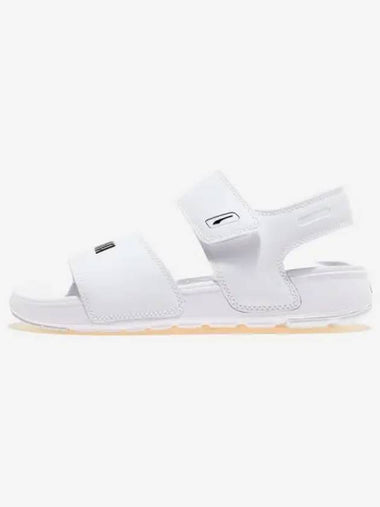 Shoes Sandals Slippers Travel Soft Ride Pure White Black - PUMA - BALAAN 1