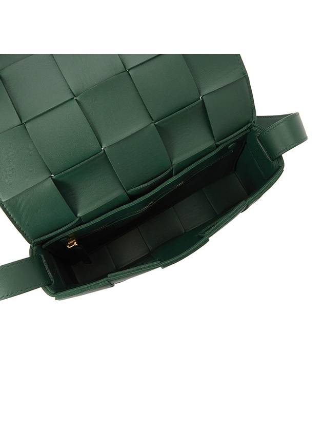 Intrecciato Cassette Cross Bag Green - BOTTEGA VENETA - BALAAN 7