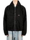 Work hooded zip up black - STUSSY - BALAAN 2