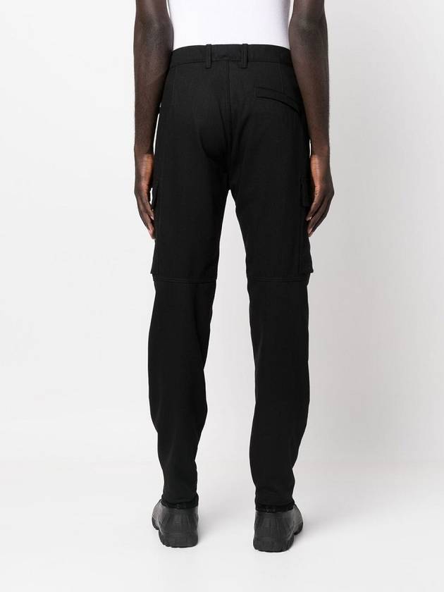 Wappen Patch Cargo Track Pants Black - STONE ISLAND - BALAAN 4