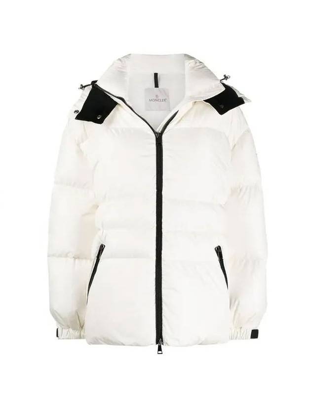 Quilted Nylon Padding White - MONCLER - BALAAN 1