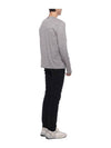 Wool Jersey 4-Bar Long Sleeve T-Shirt Light Grey - THOM BROWNE - BALAAN 7