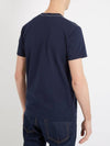 Fox Applique Patch Pocket Cotton Short Sleeve T-Shirt Navy - MAISON KITSUNE - BALAAN 4