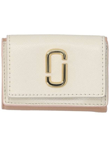 Women s The Mini Tri Fold Bicycle Wallet Rose - MARC JACOBS - BALAAN 1