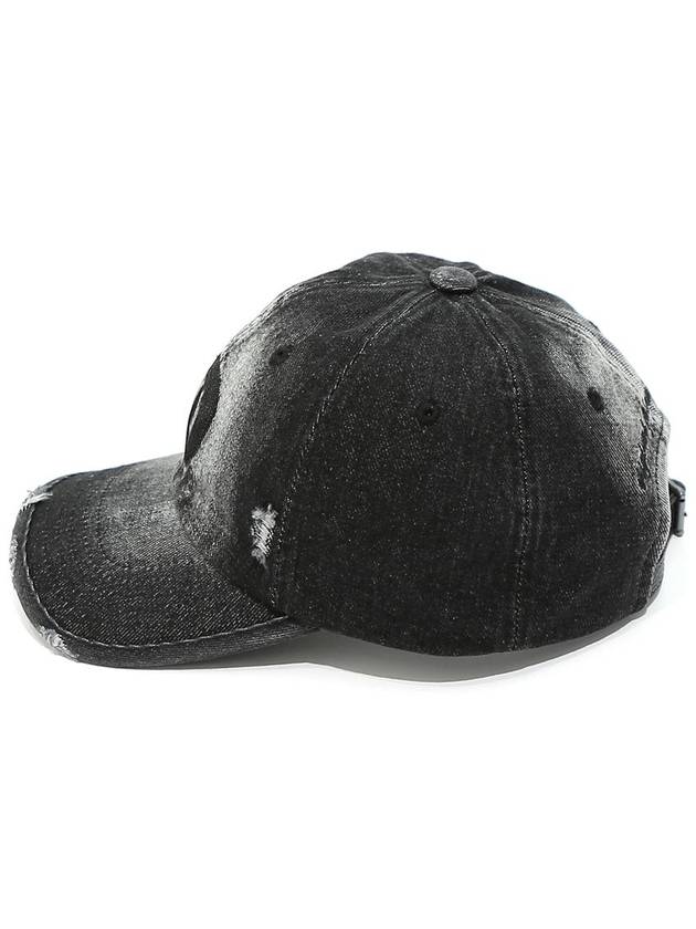 Point Logo Washed Denim BB Cap Black - OGARP - BALAAN 4