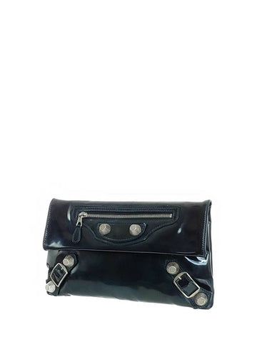 Motor Giant Enamel Vintage Clutch Bag - BALENCIAGA - BALAAN 1