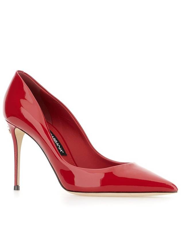 leather pumps heel red - DOLCE&GABBANA - BALAAN 4