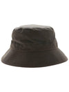 Wax Logo Bucket Hat Olive - BARBOUR - BALAAN 2