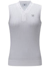 W Bone Tissue Metal Mix Sleeveless ShirtWH - ANEWGOLF - BALAAN 1