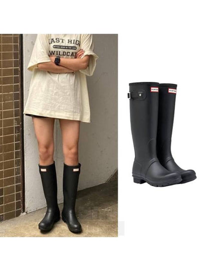 Original Tall Wellington Rain Boots Black - HUNTER - BALAAN 2