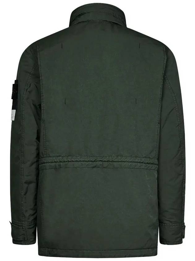 Men's Logo Patch Jacket Charcoal - STONE ISLAND - BALAAN 3