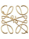 Anagram Metal Brooch Gold - LOEWE - BALAAN 3