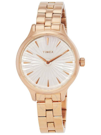 City Payton Metal Watch Rose Gold - TIMEX - BALAAN 2