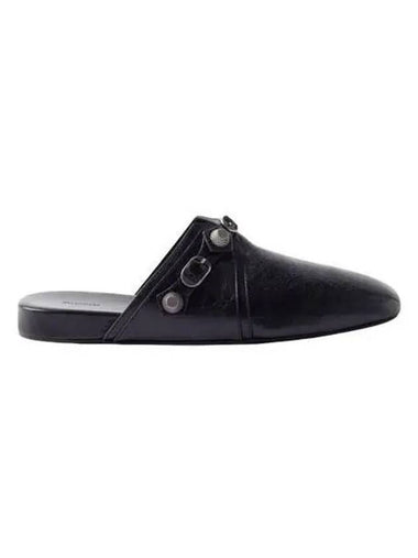 Women s Cozy Casual Mule Flat Slippers Black 715556 WAD4F - BALENCIAGA - BALAAN 1