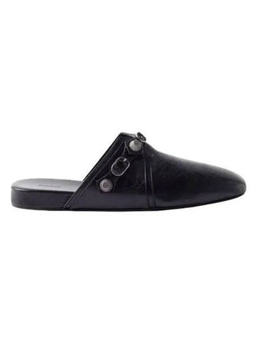 Slippers Women Cozyka Gol Mules Flat Black - BALENCIAGA - BALAAN 1