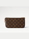 Women s Pochette Accessua Logo Leather Cross Bag Brown 82766 - LOUIS VUITTON - BALAAN 3