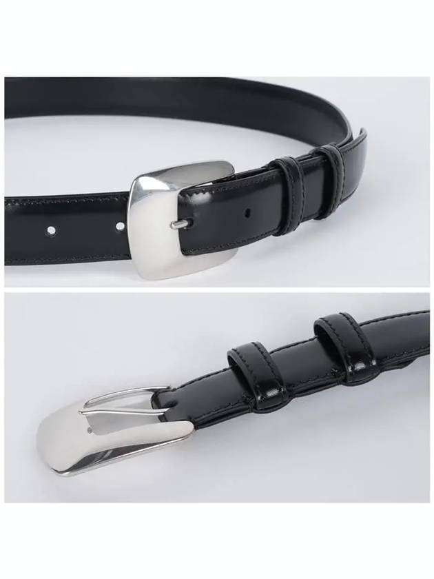 BC-14 25mm Leather Belt Black - CELINE - BALAAN 4