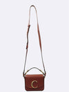 Chloe Brown Leather Mini C Bag Shoulder Cross - CHLOE - BALAAN 4