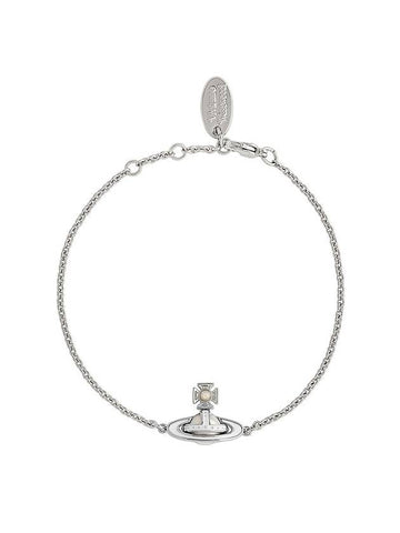 Simonetta Bas Relief Bracelet Silver - VIVIENNE WESTWOOD - BALAAN 1