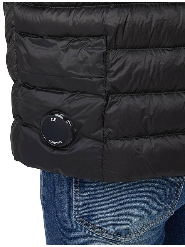 D.D. Shell Lens Down Vest Black - CP COMPANY - BALAAN 9