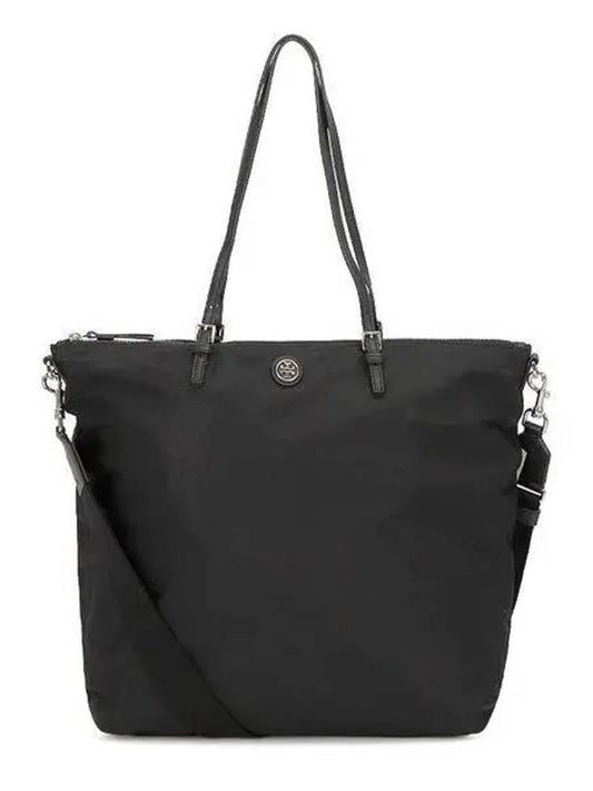 Virginia Nylon Shoulder Bag Black - TORY BURCH - BALAAN 2