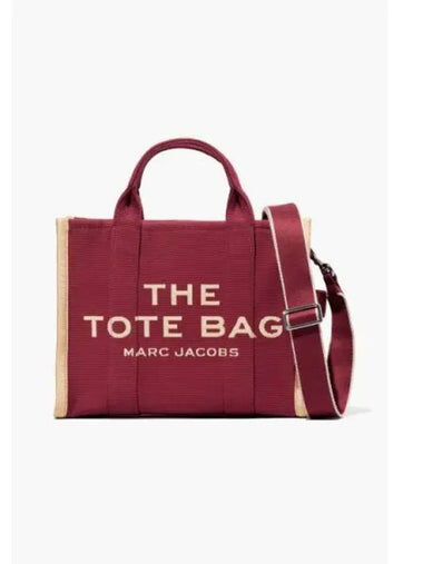 The Jacquard Medium Tote Bag Merlot MBBAW22017WIX - MARC JACOBS - BALAAN 1