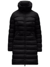 Women's Flammette Down Long Padded Jacket Black - MONCLER - BALAAN 2