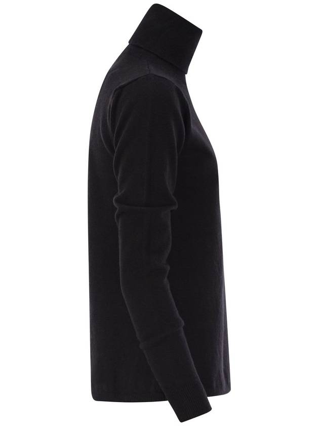 Sestri Cashmere Turtleneck Black - MAX MARA - BALAAN 4