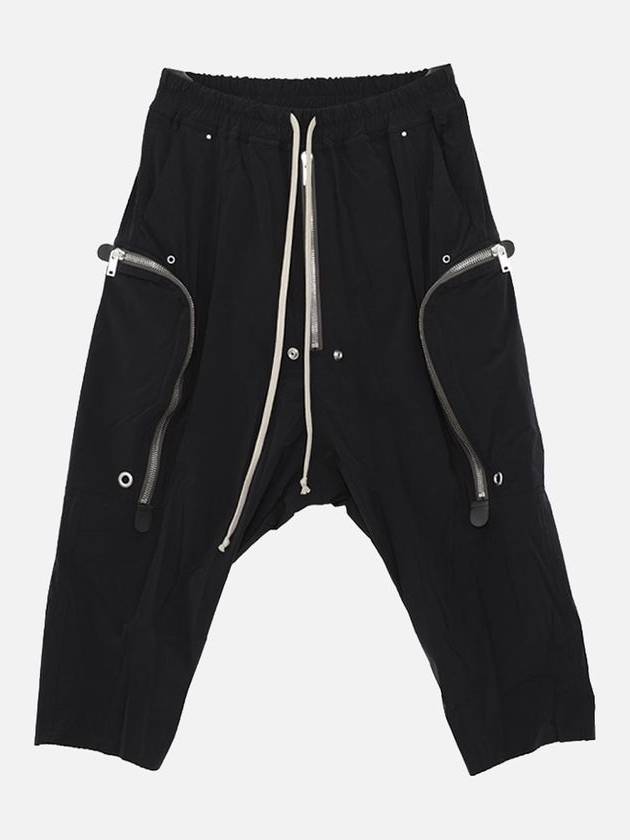 Bauhaus Bella Crop Track Pants Black - RICK OWENS - BALAAN 1