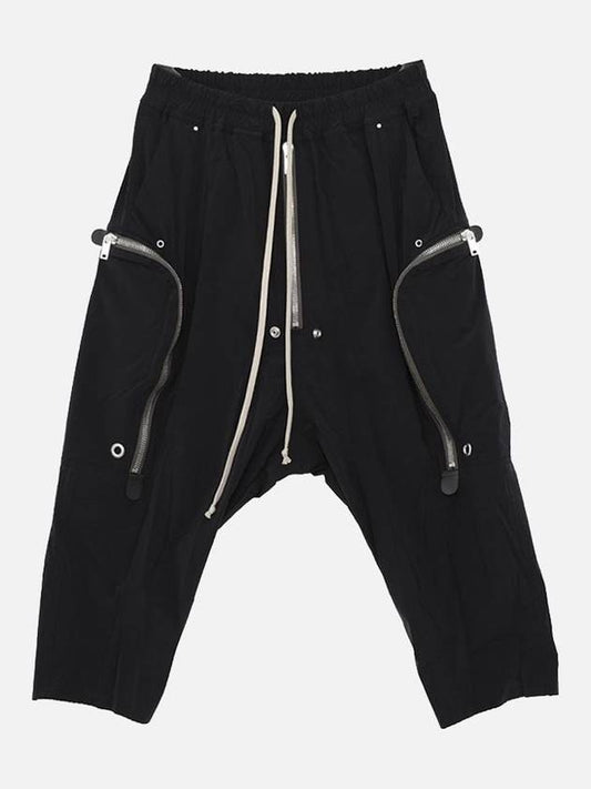 Bauhaus Bella Crop Track Pants Black - RICK OWENS - BALAAN 1