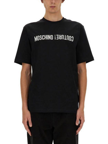 Moschino T-Shirt With Logo - MOSCHINO - BALAAN 1