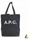 Logo Denim Axelle Tote Bag Navy - A.P.C. - BALAAN 2